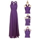 thumbnail image 3 of Vestidos de Fiesta Elegantes de mujer sin espalda vestido de fiesta de dama de honor a la moda Cgtredaw Púrpura T S para Mujer, 3 of 8