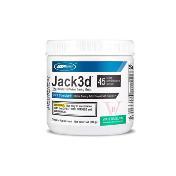 Usp Labs Jack3d Pre Workout Watermelon 45 Servings Walmart Com