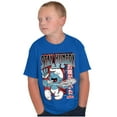 thumbnail image 5 of The Smurfs Cool Kanji Stay Hungry Crewneck T Shirts Boy Girl Teen Brisco Brands X, 5 of 6