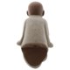 thumbnail image 5 of Estatua de cerámica de Buda Sunnimix Figura monje pequeña de cerámica Estilo 1 9x7.5x14cm, 5 of 8