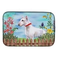 thumbnail image 1 of Carolines Treasures CK1255DDM Bull Terrier Spring Dish Drying Mat, 1 of 4