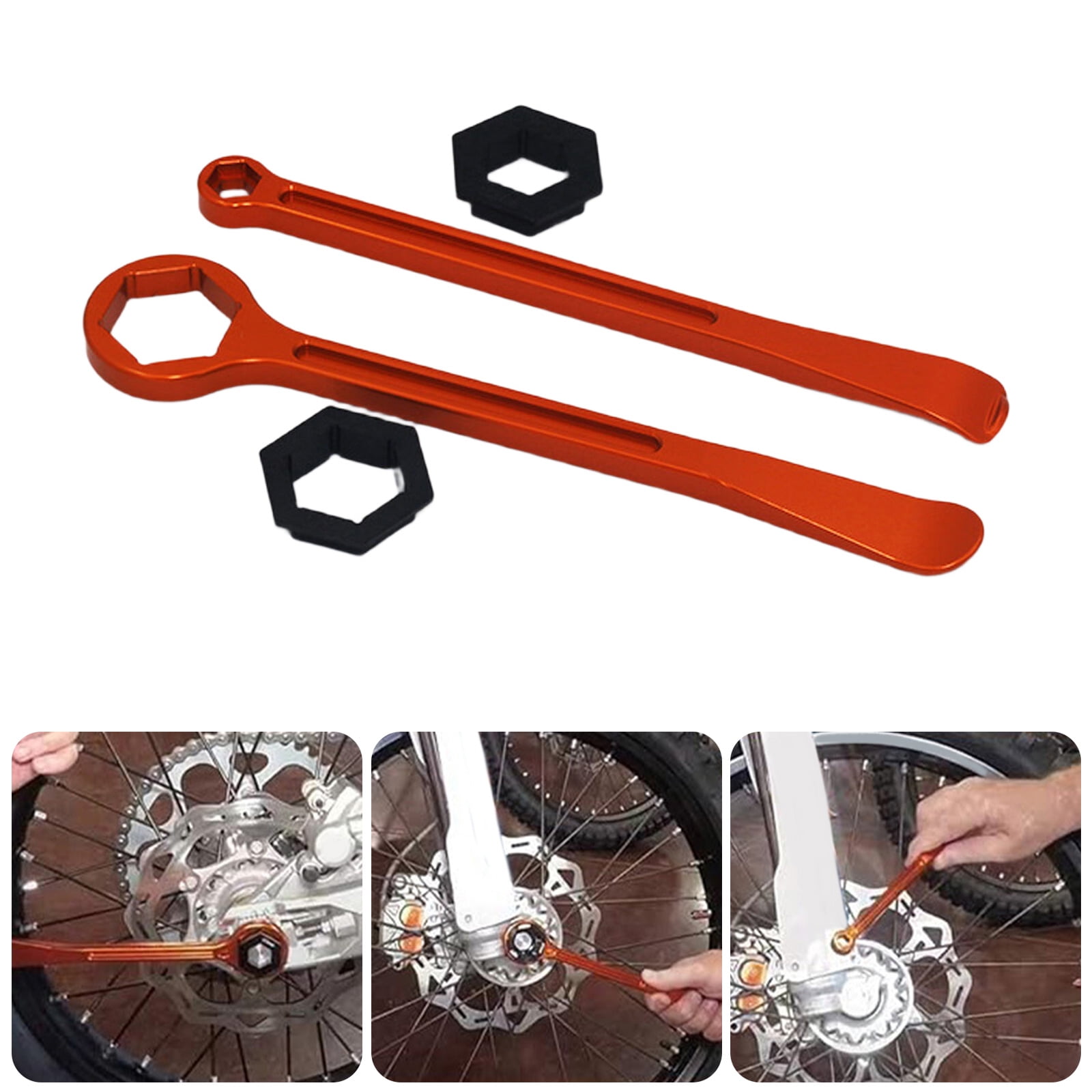 Aluminum Tire Lever Wrench Tool Set Motorcycle Tire Change Set 13/22/27/32mm Motorbike Tyre Installation Tool
