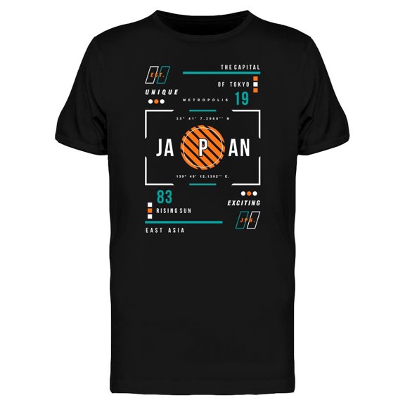 Japan City Urban Graphic Tee Men's -Image by Shutterstock