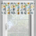 thumbnail image 2 of Ambesonne Savannah Valance Pack of 2, Friendly Zoo Characters, 54"X18", Multicolor, 2 of 5