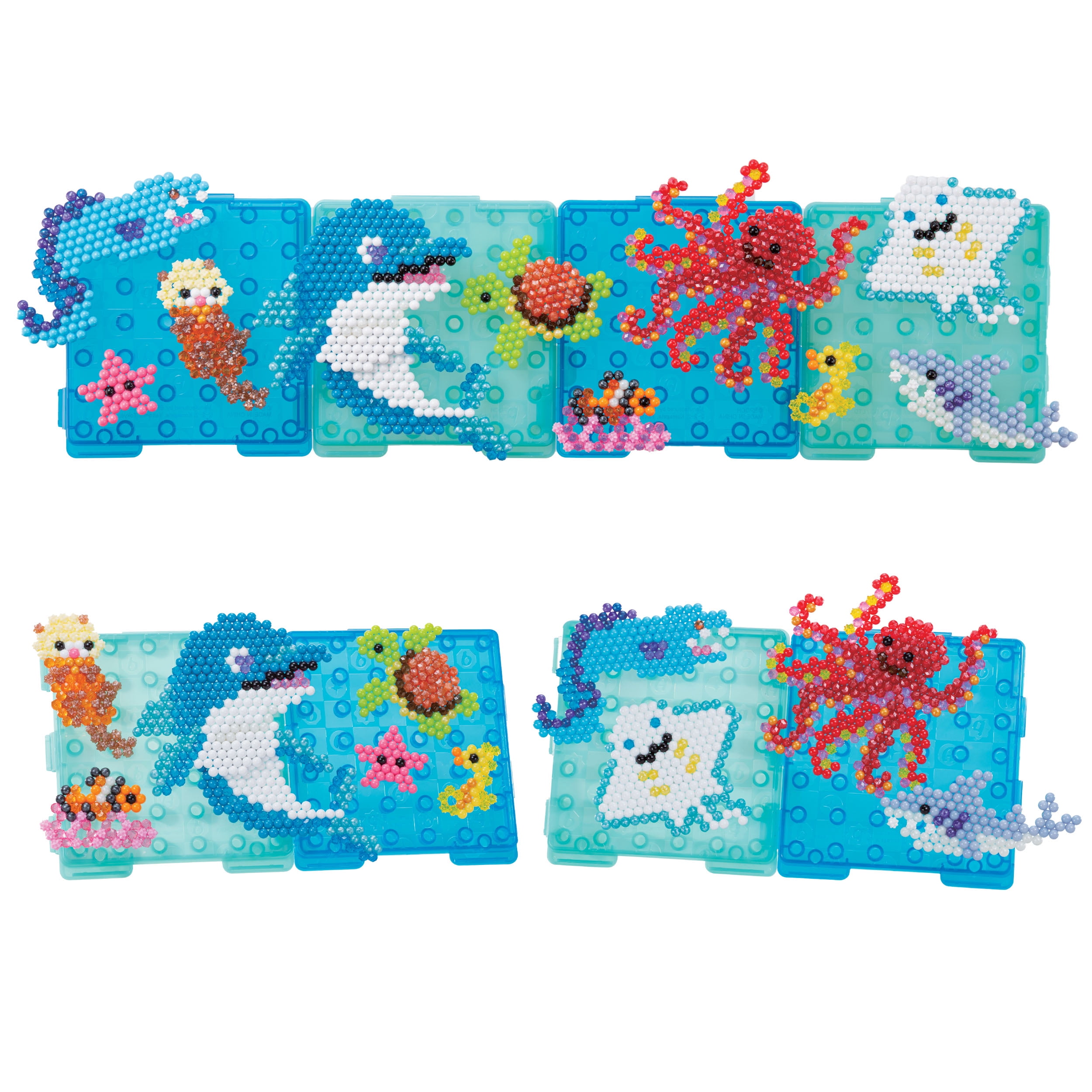 Aquabeads Ocean Splash Scene, Complete Arts & Crafts Activity Kit for 4+
