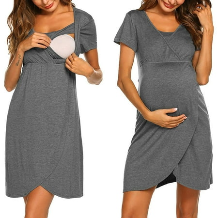 

Shldybc Women s Nursing Dress Summer Casual Sleeveless Breastfeeding Tank Dresses Maternity Dress Summer Savings Clearance