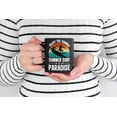 thumbnail image 2 of Enjoy the Summer, Summer Surf in Blue Paradise - Surfer or Surfing Enthusiast, Black 11oz Ceramic Mug, 2 of 5