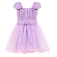 thumbnail image 2 of Beilxfa Princess Fancy Tulle Dress For Toddler Girls Bubble Sleeve Tutu Dress Birthday Halloween Christmas Party Dresses 2-7Y, 2 of 7