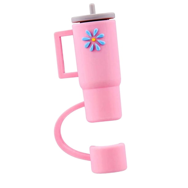 Tapón de paja Cubiertas de punta de paja Universal Creativo Accesorios de taza a prueba de salpicaduras Tapas de paja Cubiertas Cubierta de paja para Soledad cubierta protectora de paja