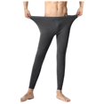 thumbnail image 4 of Mepaouo Men's Long Johns Thermal Underwear Fleece Lined Base Layer Bottoms for Cold Weather(Gray,2XL), 4 of 8