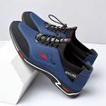 thumbnail image 4 of NOKIO Men's Sports Shoes Durab𝗅e Anti-S𝗅ip Sport Shoes Breathable Wide Width Running Shoes Comfortable S𝗅ip On Summer Autumn Sneakers Fashionable So𝗅id Color Casual Shoes for Back to College, 4 of 5
