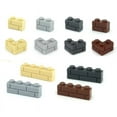 thumbnail image 4 of Small Particles Thick Wall Bricks 1x2 1x3 1x4 Dots Bulk Accessories Doors Windows DIY Building Blocks Educational Toy for Kids, 4 of 9
