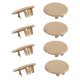 thumbnail image 1 of 8Pcs Armrest Rear Seat Beige Cover Cap for Chevy Cadillac 2007-2018, 1 of 5