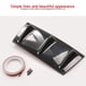 thumbnail image 4 of Alerón De Parachoques Trasero De Coche, Difusor De Diseño De Aleta De Coche De Plástico Negro Con Pegatina, Accesorio Difusor De Parachoques Trasero Universal Impermeable Para Coche Cateissary VI004165-00, 4 of 7