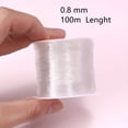 thumbnail image 3 of 1mm Elastic Bracelet String Cord - Perfect for Jewelry Making & Bracelet Making!, 3 of 5
