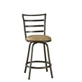 Mainstays Bar Stool with 360Degree Swivel, Black