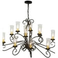 thumbnail image 4 of Meyda Tiffany 177354 Wallis 14 Light 36" Wide Chandelier, 4 of 6