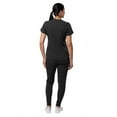 thumbnail image 2 of Adar Pro Modern Athletic Scrub Set For Women - Modern V-Neck Scrub Top & Yoga Jogger Scrub Pants, 2 of 7