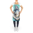thumbnail image 2 of Aqua Pearl Oyster Apron 27 in x 30 in, 2 of 5