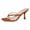 Brown, variant on Women's High Heels Flip Flops Heeled Thong Sandals Block Open Toe for Beach Outdoor