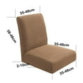 thumbnail image 5 of 2x Spandex Stretch Wedding Dining Cover Low Back Seat Slipcover for 35-48cm Width, 5 of 5