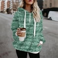 thumbnail image 2 of Aoochasliy Pullover for Women Womens Sweatshirts Oversize Fuzzy Fleece Hoodies Pullover Outwear with Pockets, 2 of 7