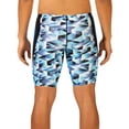 thumbnail image 2 of Dolfin Reliance Men's Molten Blue Printed Jammer Swimsuit, 2 of 3