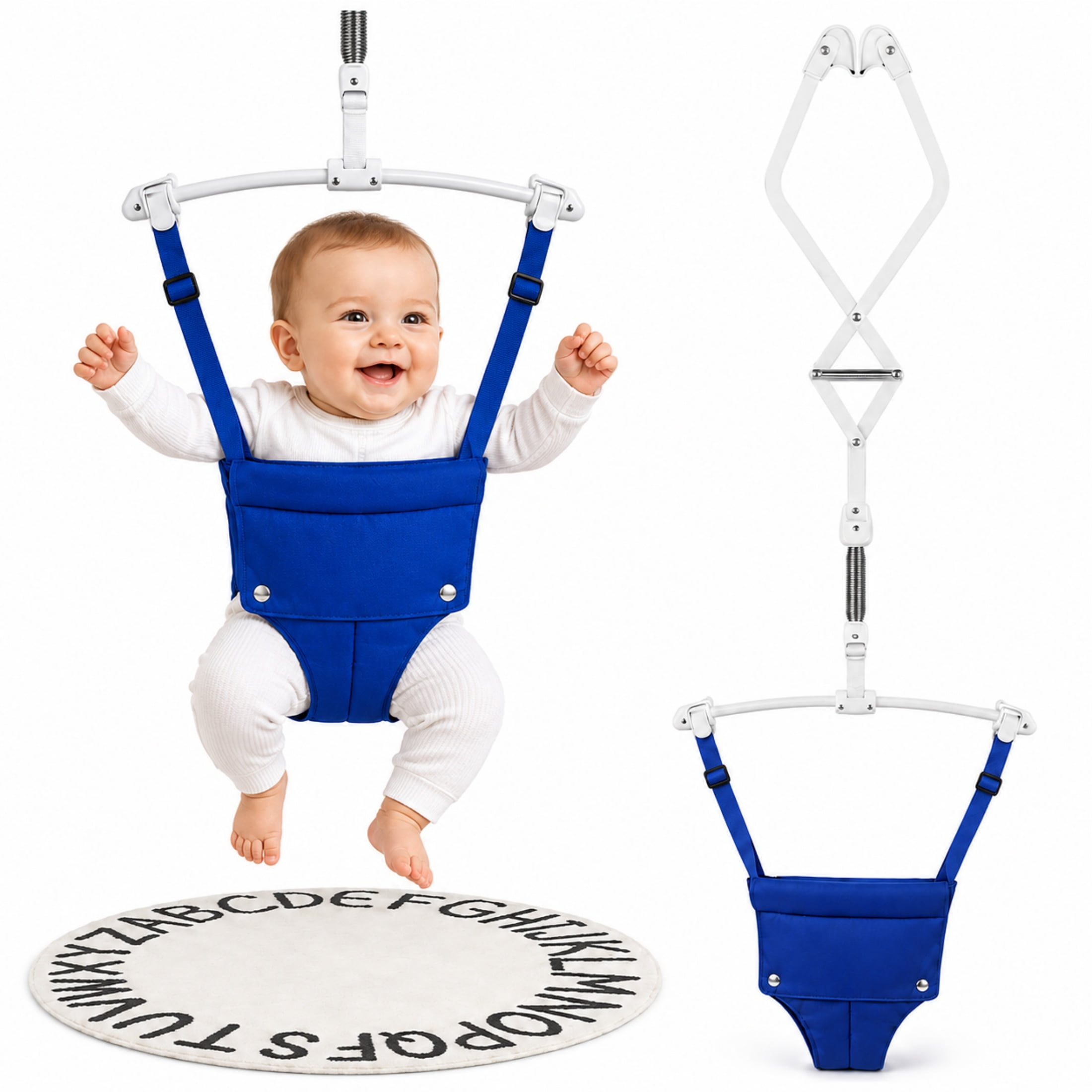 Jolly Jumper Elite Baby Exerciser - Sturdy Frame, Indoor and