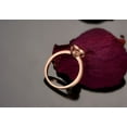 thumbnail image 4 of 1 Carat Bezel set Morganite Solitaire Gemstone Engagement Ring in Rose Gold, 4 of 4