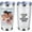 Parent, variant on Personalized Custom Tumbler 20oz Stainless Steel Coffee Cup with Lid & Straw Double Wall Insulated Tumbler with Colorful Text Logo Photo