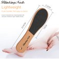 thumbnail image 2 of BlinkingNails 2pcs Foot Rasp File Wood Foot File Callus Remover Professional Foot Scraper Foot File Pedicure Foot File Foot Rasp Polisher Double Sided Foot Rasper with Wooden Handle Foot Filer, 2 of 2