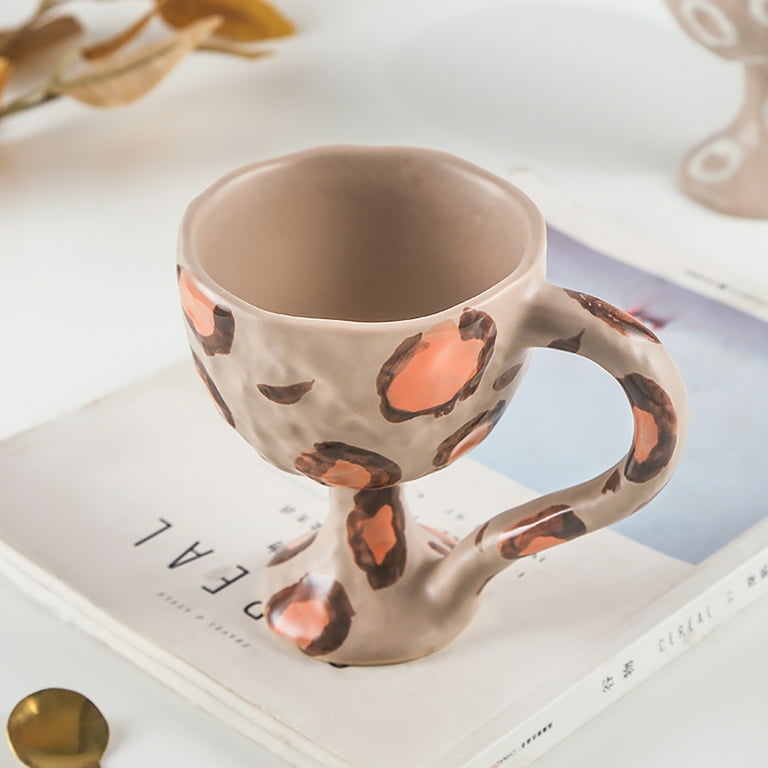 Large Hand-painted Cute Animal Porcelain Ceramic Tea/Coffee Cup (400ml) -  Feel Good Decor