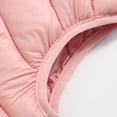 thumbnail image 7 of Baby Boy Girls Quilted Sleeveless Jacket Hooded Puffer Vest Full Zip Waistcoat Light Gilet Pink 4-5 Years, 7 of 7