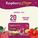 Celestial Seasonings Raspberry Zinger Natural Herb Tea, 20 ea (Pack of ...