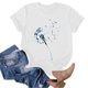 thumbnail image 4 of Fiudx Ofertas Flash Del Día Solo En Línea Top de Manga Corta para Mujer, Informal, con Cuello Redondo, Sexy, con Estampado Degradado, Regular, para Verano, 4 of 5
