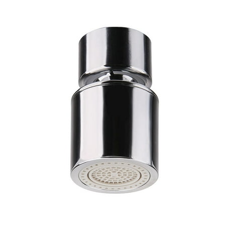 

2PCS Faucet Bubbler 2-Flow Copper Faucet Nozzle Swivel Kitchen Tap Sprayer Nozzle Plastic Inner 2 Function