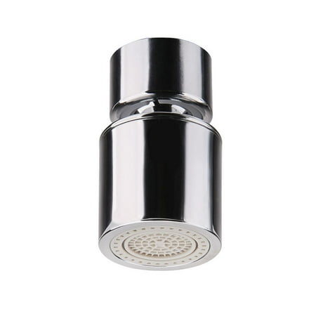 

5PCS Faucet Bubbler 2-Flow Copper Faucet Nozzle Swivel Kitchen Tap Sprayer Nozzle Plastic Inner 2 Function