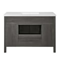 thumbnail image 6 of BridgePoint Home Daisy 48" Single Sink Bathroom Vanity in Grey with White Stone Top, 6 of 17