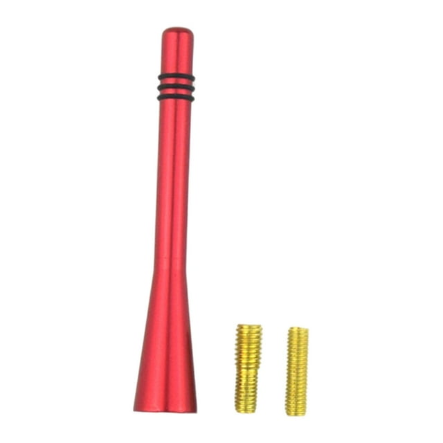 Antenne de Radio Automobile Universelle Pièces en Alliage d'Aluminium pour Signaux Rouge