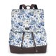 thumbnail image 1 of Fotbe Blue Paisley Mochila Bolso con Estampado para Mujer, Mochila Antirrobo de Nylon Impermeable, Bolsa Ligera de Hombro, 1 of 4