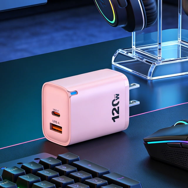 Birdeem USB C Fast Charger,5 Port USB Charging Station,PD Charger Block for Phone Tablet,Compact Travel Desktop Multi Device Power Adapter