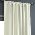 thumbnail image 5 of Fresh Popcorn Solid Cotton Blackout Curtain (1 Panel), Fresh Popcorn, 50W X 96L, 5 of 11