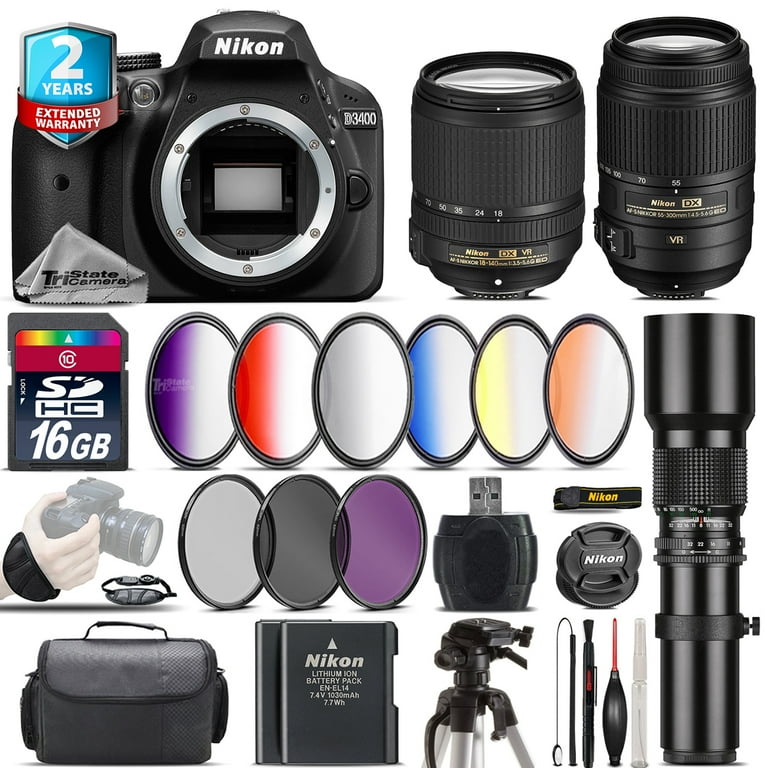 デジタルカメラ Nikon d3400 18-55 VR kit ニコン D3400 18-55 VR レンズキット 価格比較 - 価格.com