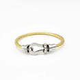 thumbnail image 1 of Pulsera de herradura pulsera de acero inoxidable joyería pulida ideal para viajeros, 1 of 5