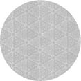 thumbnail image 1 of Ahgly Company Indoor Round Patterned Dark Gray Area Rugs, 8' Round, 1 of 6