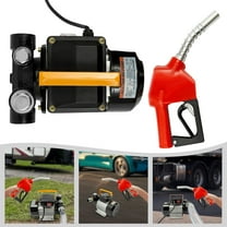 TFCFL 110V 550W Electric Oil Fuel Transfer Pump Kit Diesel Kerosene Oil Pump w/ Hose & Nozzle