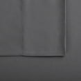 thumbnail image 3 of Serta Simply Clean 3-Piece Gray Solid Bed Sheet Set, Twin XL, 3 of 10