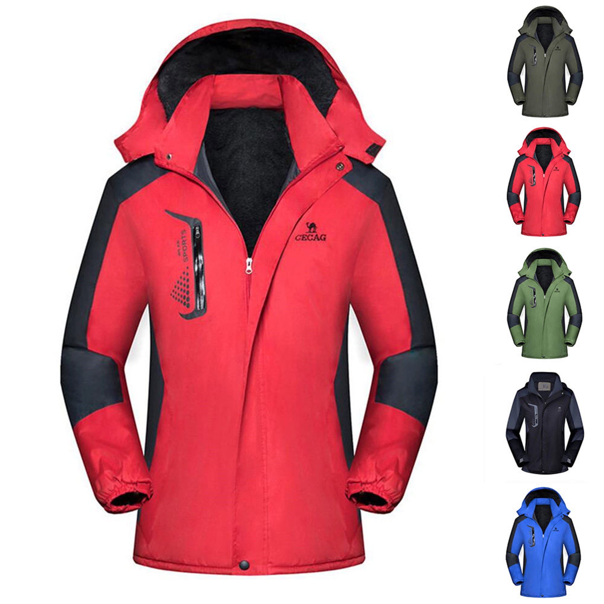 Ski Snow Hiking Warm Outerwear Grey 3XL 