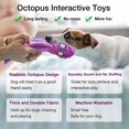 thumbnail image 3 of Juguete de pulpo chirriante para perros, juguetes para la dentición de cachorros, juguetes interactivos para perros al aire libre, juguete de peluche para perros pequeños y medianos., 3 of 4
