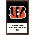 thumbnail image 1 of NFL Cincinnati Bengals - Logo 21 Wall Poster with Magnetic Frame, 22.375" x 34", 1 of 4